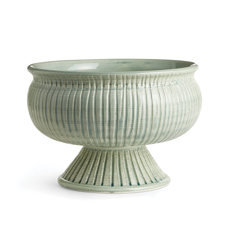 Beachcrest Home Dae Graffio Decorative Footed Bowl Wayfair